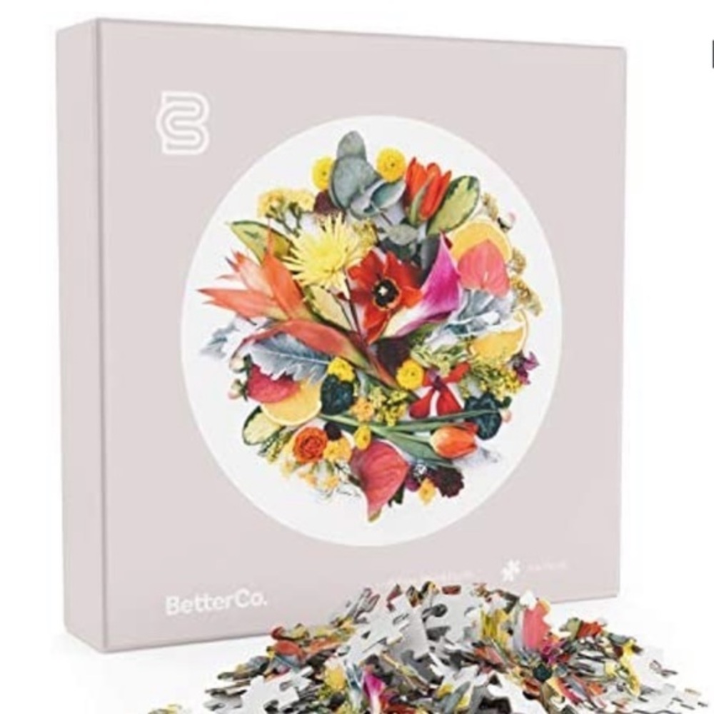 Better Co. Lush Flora Round Puzzle